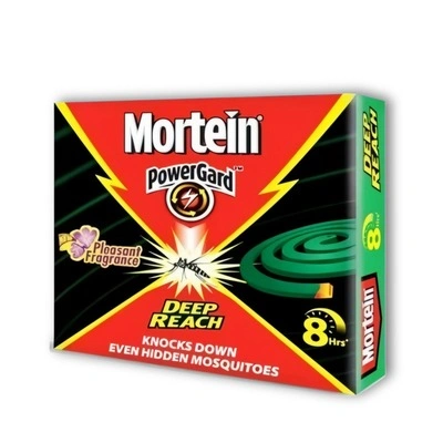 Mortein PowerGard Mosquito Coil - 8 Hrs Protection, 10 pcs