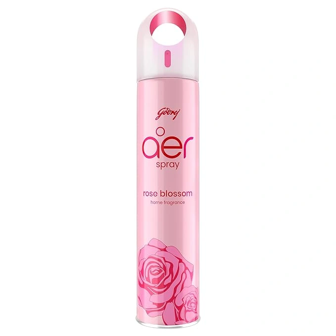 Godrej Aer Spray Rose Blossom Home Fragrance 220 ml