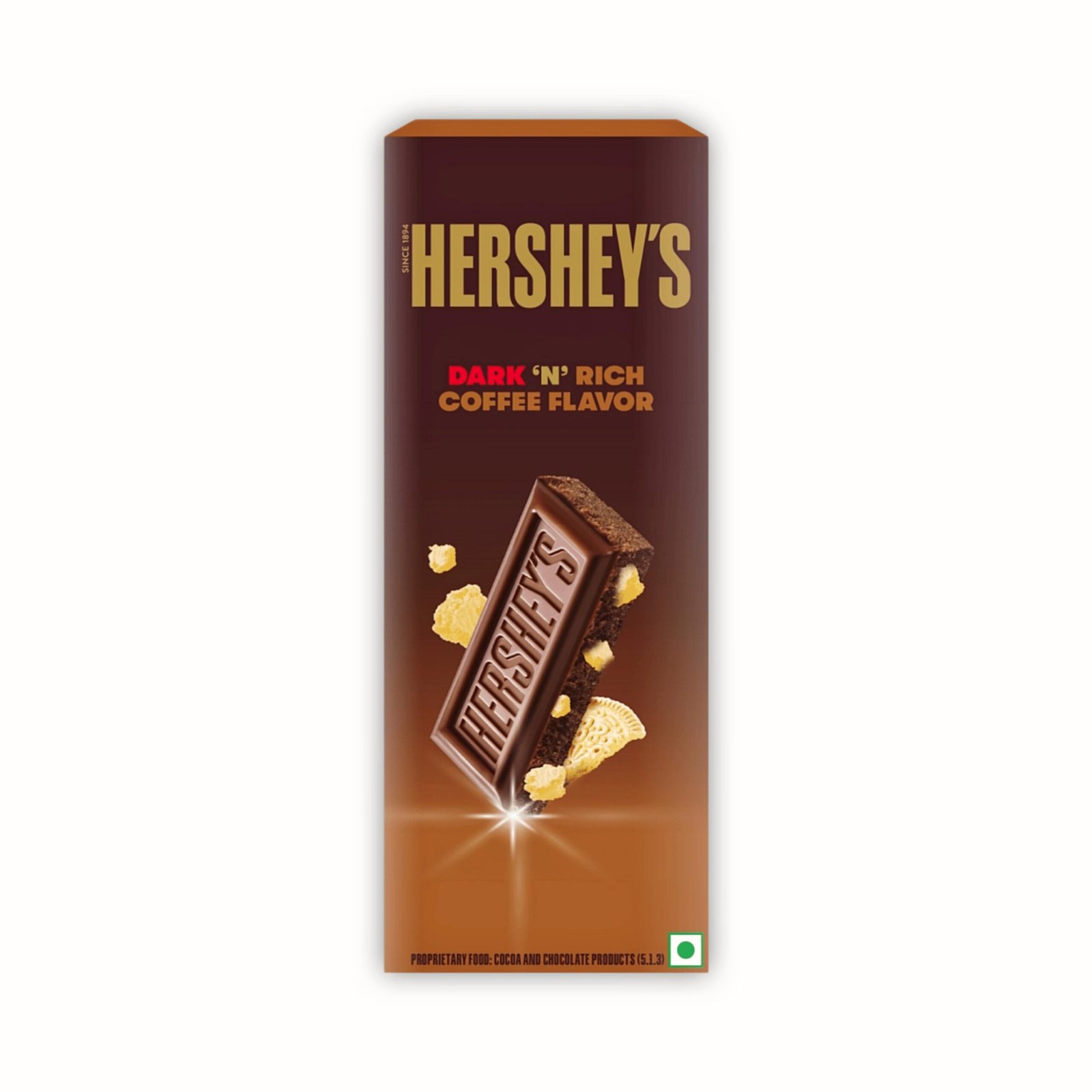 Hershey’s Bars Dark N Rich Coffee Flavour, 100 g