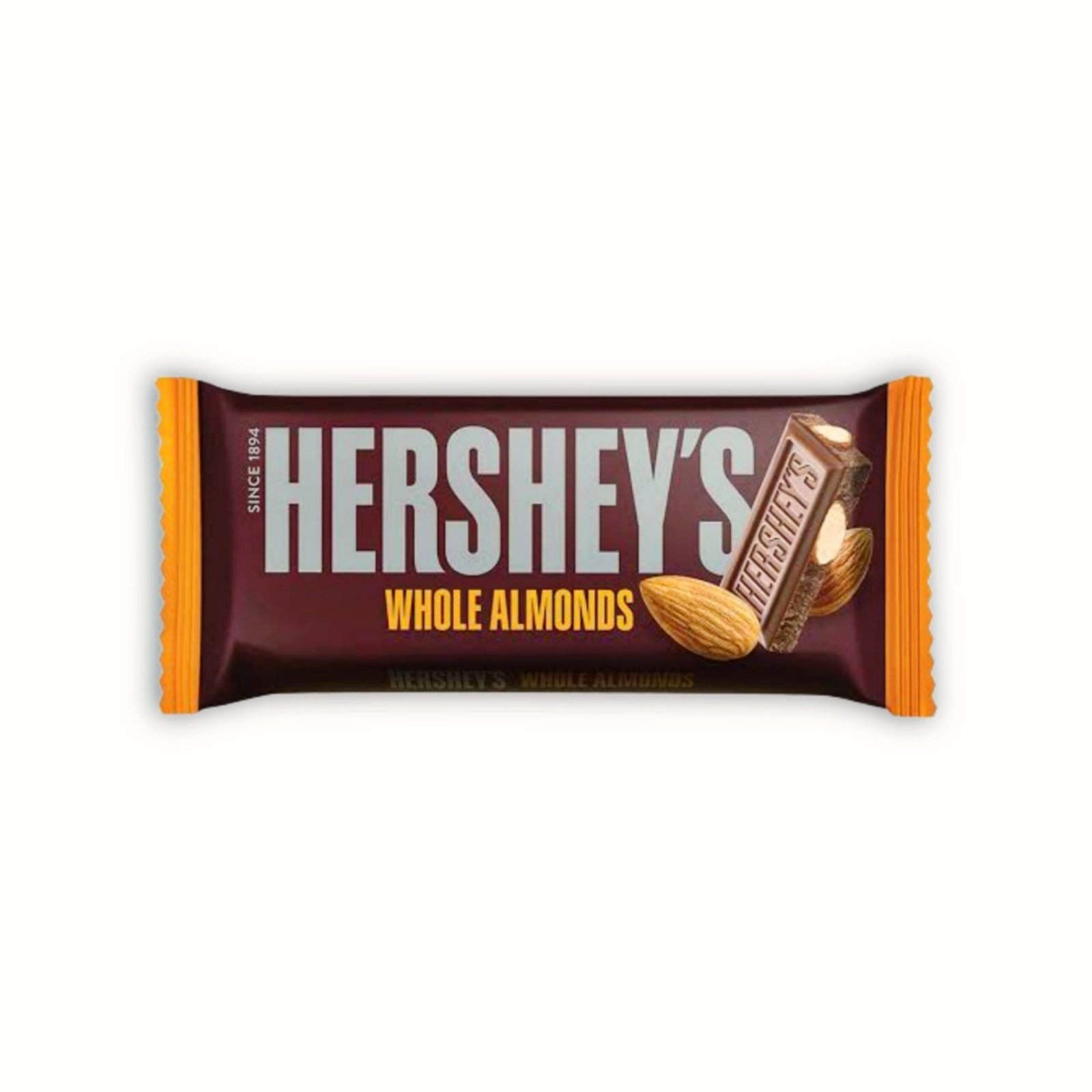Hershey's Whole Almonds Chocolate Bar, 100 g