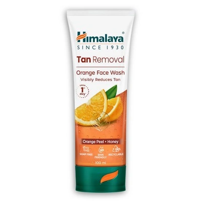 Himalaya Tan Removal Orange Face Wash, 100 ml