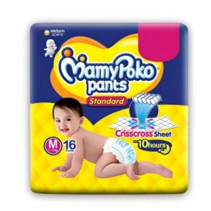 Mamy Poko Pants Standard Diaper Size (M) 16 Pants  7-12kg