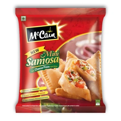 Mccain Pizza Cheese Mini Samosa (Frozen) 240g
