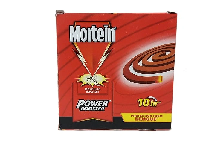 Mortein Power Booster Mosquito Repellent Coil, Pleasant Fragrance, 10 pcs Carton
