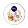 NIVEA Soft Light Moisturizer For Face, Hand & Body, Instant Hydration, Non-Greasy Cream With Vitamin E & Jojoba Oil, 100ml