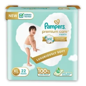 Pampers Premium Care Diaper Pants - Extra Large Size, 12-17 kg, 22 pcs