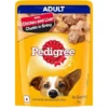 Pedigree Adult Wet Dog Food - Chicken & Liver Chunks In Gravy, 70 g Pouch