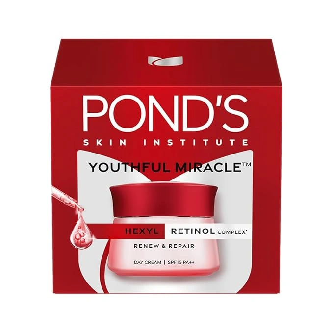 Ponds Age Miracle Youthful Glow Day Cream - SPF 15 PA++, 50 g Carton