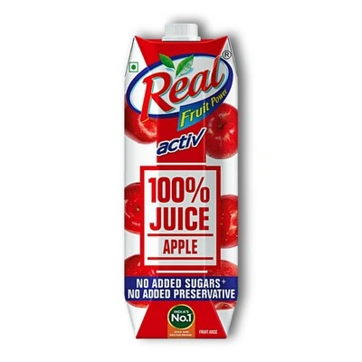 Real Active Apple Juice 1lt