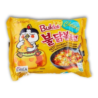 Samyang Ramen Instant Noodles - Cheese Hot Chicken Flavour 140g