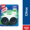 Harpic Flushmatic In-Cistern Toilet Cleaner Block, Citrus, 100gm