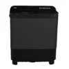 Haier 8.5 kg Semi Automatic Top Load Washing Machine Black, Grey  (HTW85-178BBK)